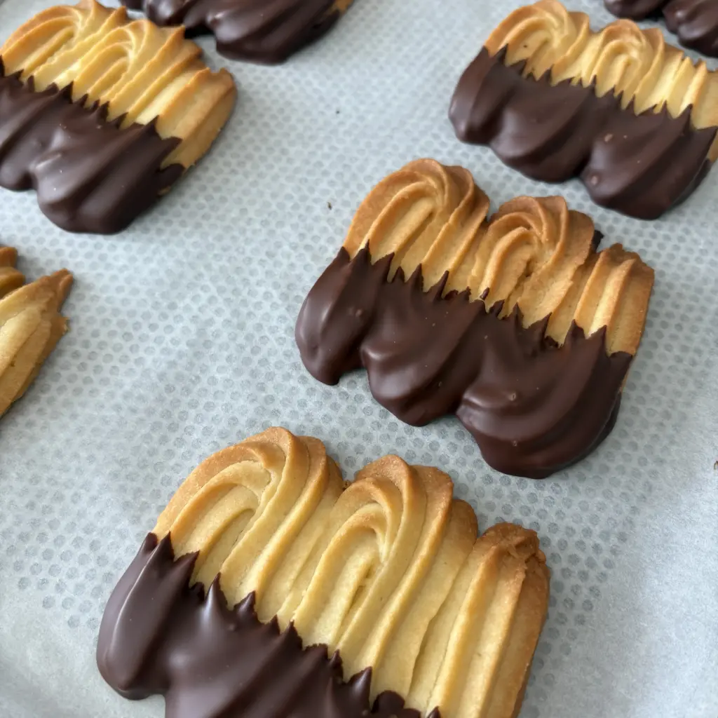Spritz au chocolat